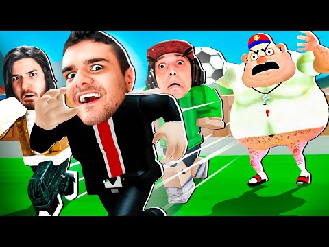 VOU PROCESSAR ESSE PROFESSOR E A ESCOLA!! - Escape Evil Gym Teacher c/ Spok e Jazzghost (Roblox)