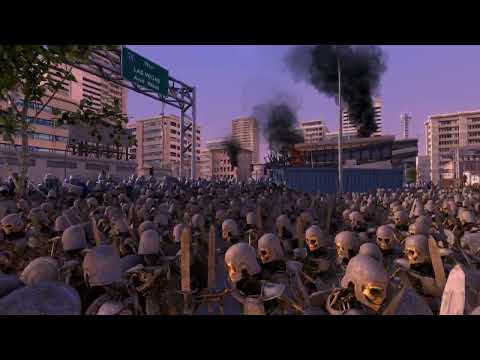 15000 Skeleton Warrios VS  13000 Heavy Knights . Ultimate Epic Battle Simulator 2. UEBS 2