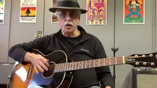 Video thumbnail for How to upgrade your acoustic guitar for Only $13.  Epiphone L00 Studio Setup for Blues by Dana Grant