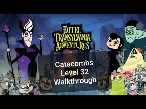 Hotel Transylvania Adventures Zone 2 - Catacombs - Level 32 Walkthrough