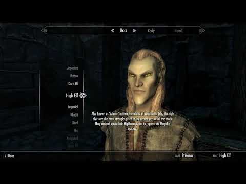 Skyrim Level 1 Vampire Lord / Episode 1