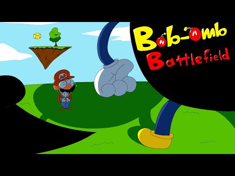 If Mario 64 had Pizza Tower Title Cards