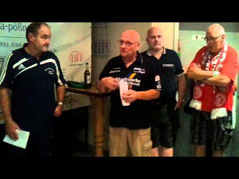 Pressekonferenz vom Handballspiel SV Hermsdorf gegen HSG Wolfen 2000