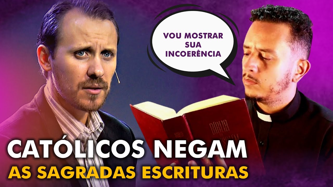 PASTOR PROTESTANTE ATACA A FÉ CATÓLICA MAIS UMA VEZ // "SER CATÓLICO É DEIXAR O CÉREBRO EM CASA"