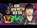 KIIN CRAZY NEW META REK'SAI TOP! - GEN Kiin Plays Rek'sai TOP vs Aatrox! | Season 2024