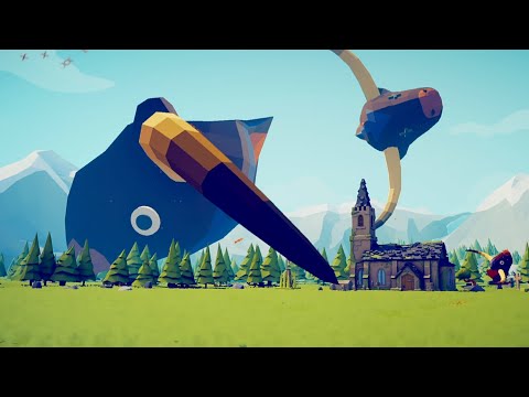 2x GOD MATHEMATICIAN vs 20x ANIMAL KINGDOM UNITS | TABS Totally Accurate Battle Simulator