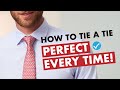 How to Tie a Tie - The Half Windsor Knot (Easy Method)