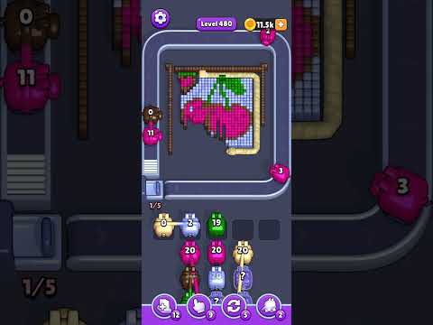 Pixel Flow Level 480 Walkthrough