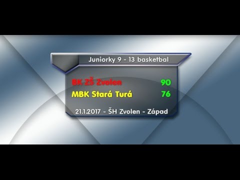 BK ZŠ Zvolen - MBK Stará Turá 90:76