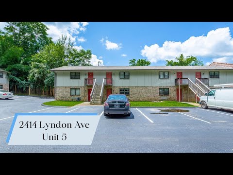 Prime Multifamily Property in North Chattanooga - Video 2 of 2