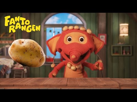 Fantorangen - Kims lek med potetpynt