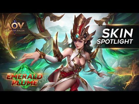 Lauriel Emerald Plume Skin Spotlight - Garena AOV (Arena of Valor)