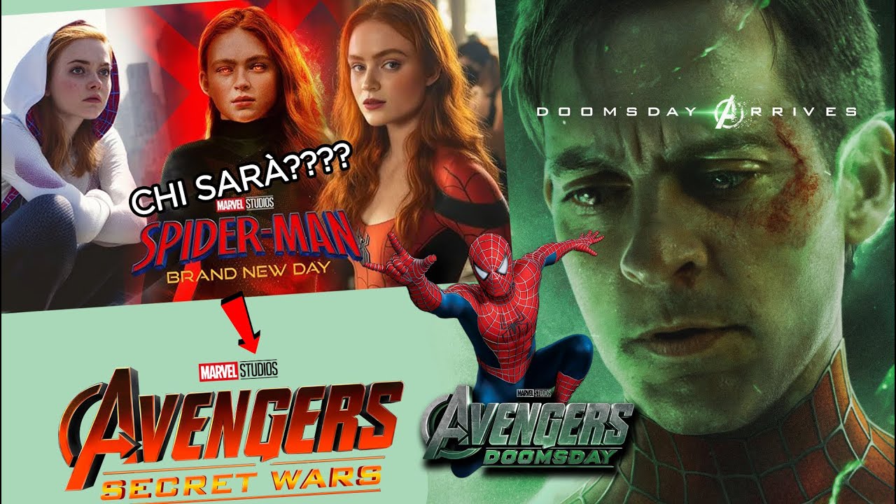 AVENGERS DOOMSDAY: TOBEY MAGUIRE NEL CAST e VARIANTI DI DOOM! SADIE SINK IN AVENGERS SECRET WARS!