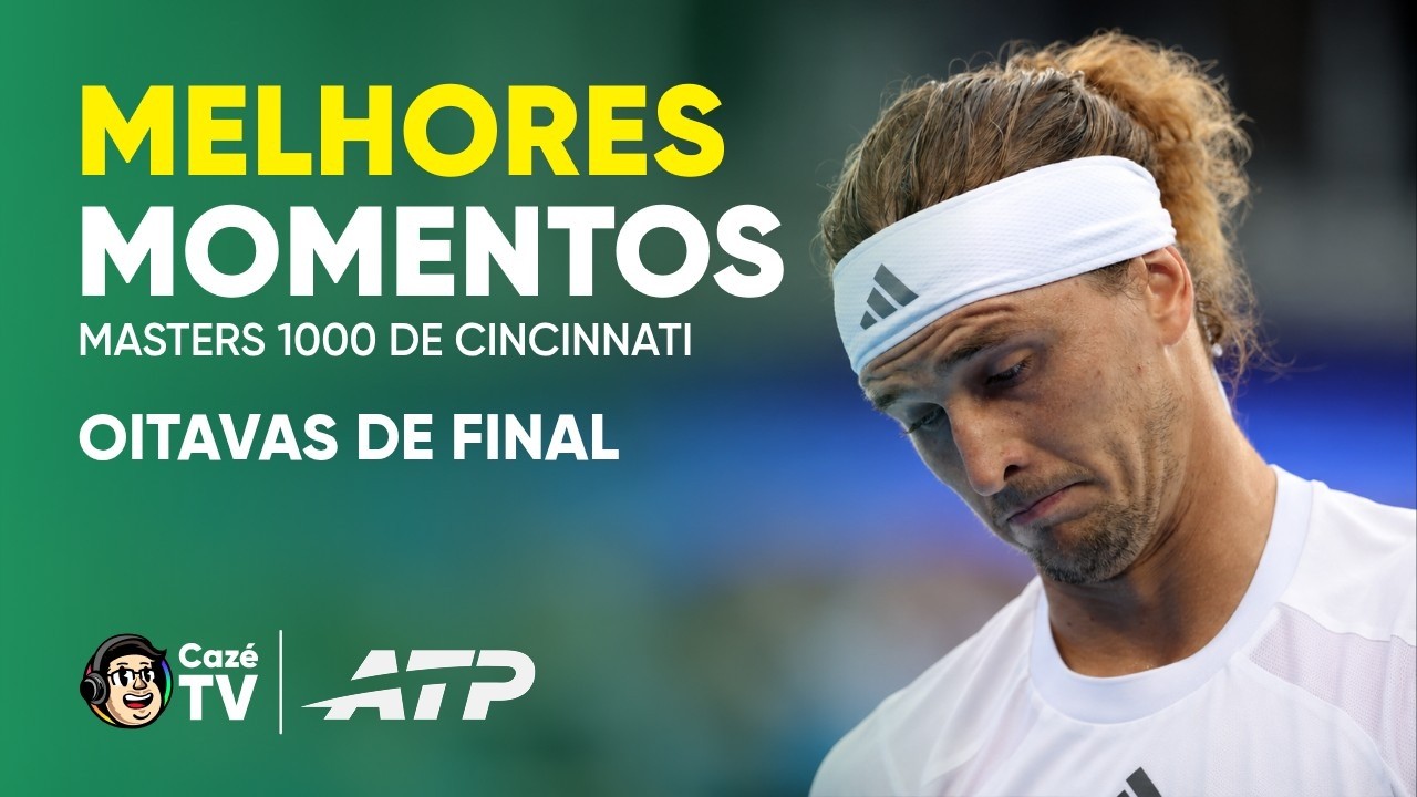 ZVEREV FORA, COBOLLI DERROTA JODAR E MUITO MAIS! | OITAVAS DE FINAL | MASTERS 1000 DE CINCINNATI