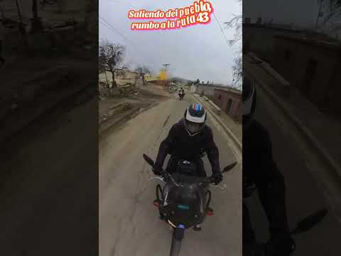 Saliendo del pueblo de Villa Vil-Catamarca #catamarca #yamaha #viajeenmoto #insta360