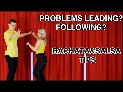 BEST TIPS for EASIER Leading & Following in SALSA & BACHATA Marius&Elena