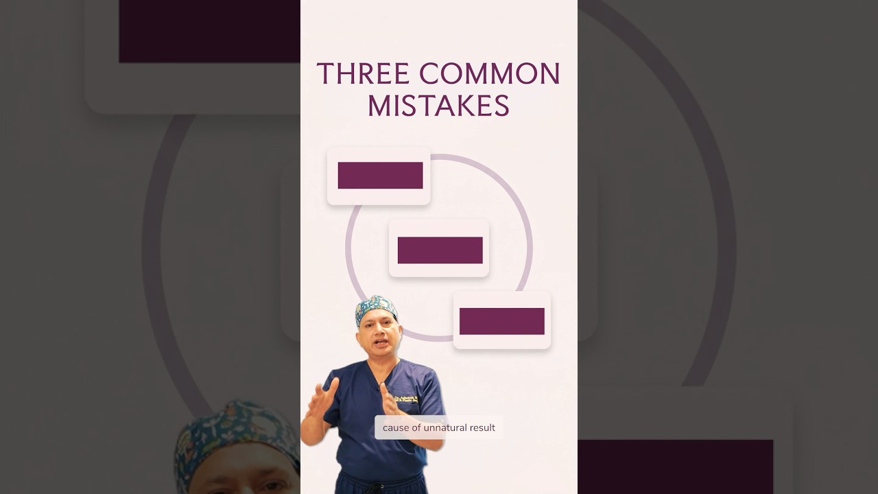 ⚠️ 3 Reasons Cosmetic Surgery Results Look Bad