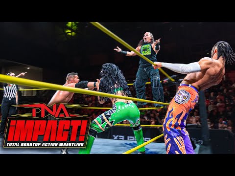 TNA iMPACT! (10/2) Results: Kelani Jordan Teams With Trick Williams, And Frankie Kazarian; New Champions Crowned