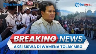 Breaking News: Aksi Siswa SMP-SMA Wamena Tolak Makan Bergizi Gratis, Ricuh di DPRD Jayawijaya