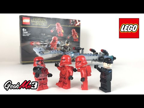 Vidéo LEGO Star Wars 75266 : Pack de combat Sith Troopers