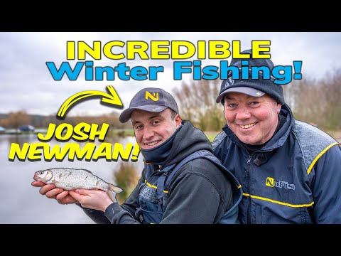 Incredible WINTER Fishing! | Maggot fishing with Josh Newman
