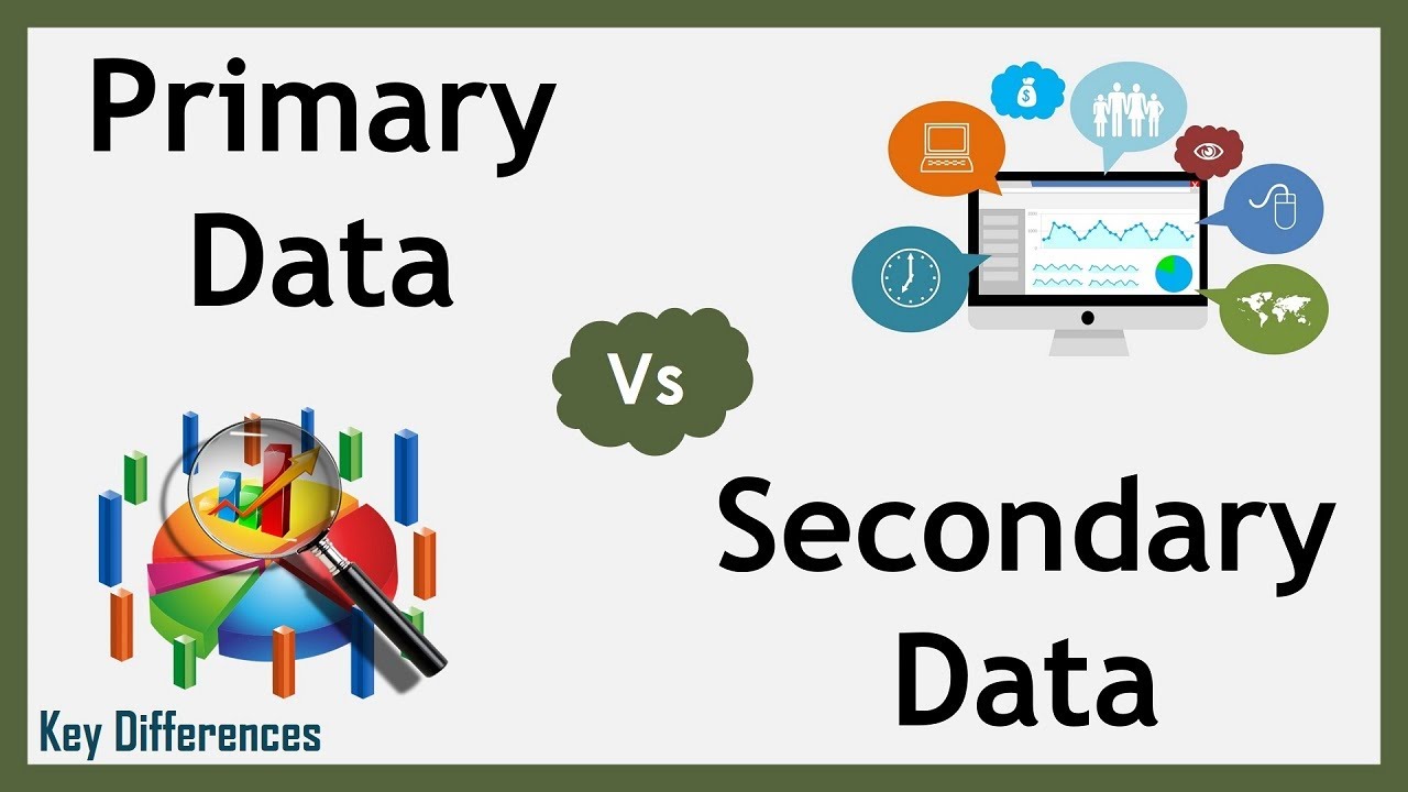 Primary vs Secondary Data: Difference between them with definition and comparison chart