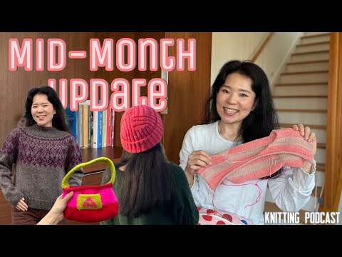 Ep 39 - mid-february update | tuku, qun beanie, legume tote | knitting podcast