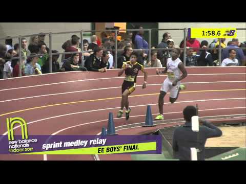 Boys Sprint Medley EE Section 2 - New Balance Indoor Nationals 2012