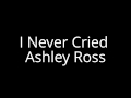 I Never Cried