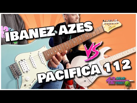 Ibanez AZES vs Yamaha Pacifica - New Budget Strat Shootout.