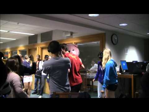 RosenPARTY Silent Dance Flash Mob at Penn