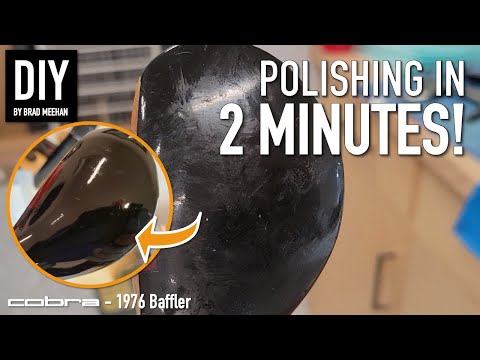 2 Minute Polishing a Cobra Baffler - DIY Golf Club Restoration
