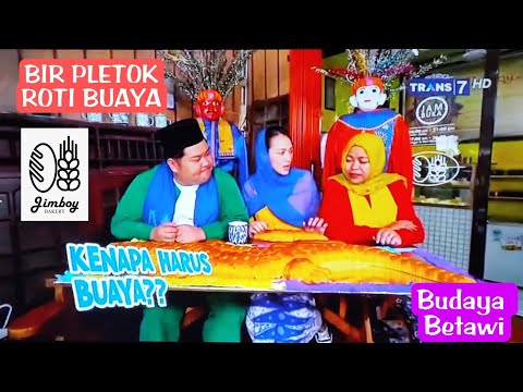 Kenta dan Melayu Nicole mencoba Bir Pletok dan Mukbang Roti Buaya Raksasa