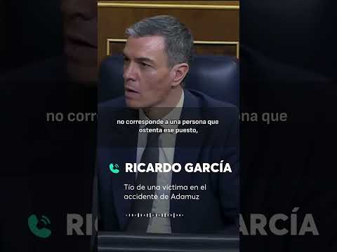 😠🗣"Es de una bajeza moral tremenda", denuncia el tío de una víctima de Adamuz sobre su uso político