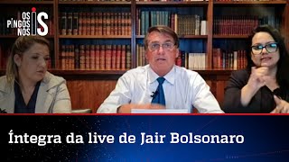 Íntegra da live de Jair Bolsonaro de 10/03/22: A Volta dos Brasileiros