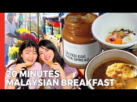 Malaysian Breakfast in 20 Minutes (Kaya Toast + Roti Canai with Dal + Soft-Boiled Eggs)