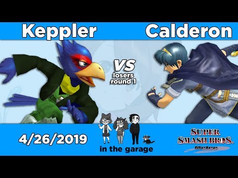 In The Garage #6 - Keppler (Falco) vs Calderon (Marth)