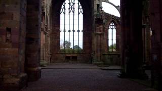 Autumn Interior Melrose Abbey Borders Of Scotland