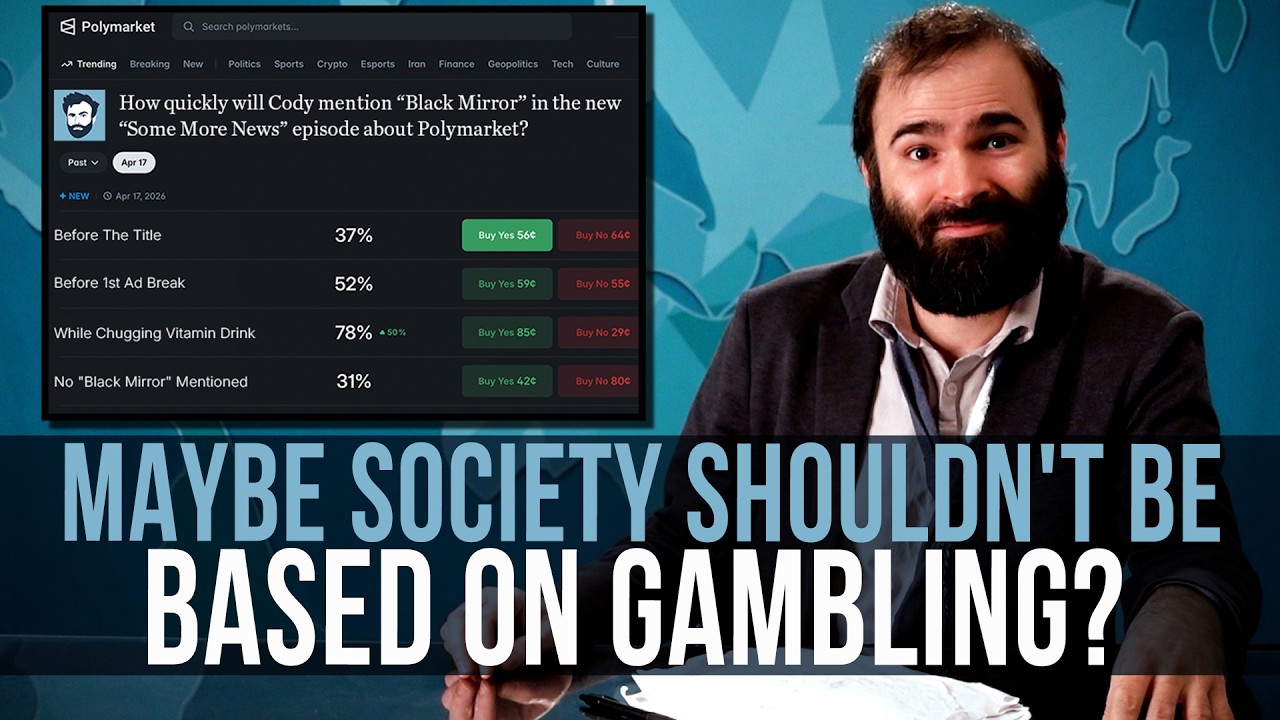 Maybe Society Shouldn't Be Based On Gambling? - SOME MORE NEWS