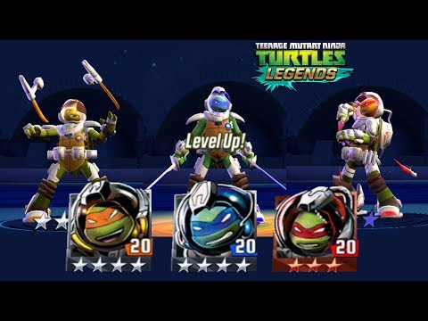 Space Turtles - First Look - UPDATE X - TMNT Legends