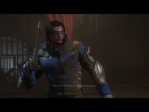 Gotham Knights - Nightwing vs Clayface boss fight - Hard (Xbox Series X)