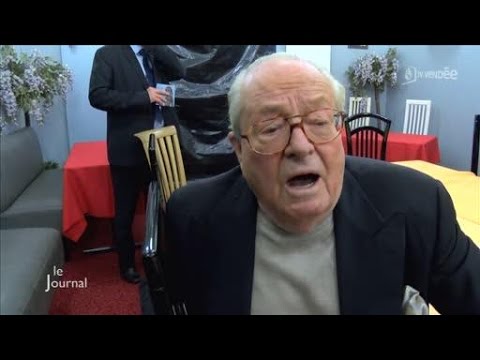 Charlie Hebdo : Interview de Jean-Marie Le Pen (Vendée)