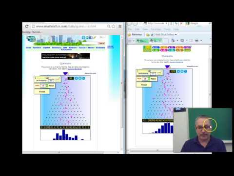 Quincunx Statistics Normal Distribution