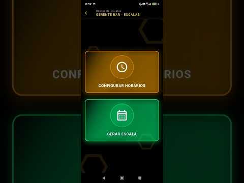 GerenteBar - Gestão e Escalas