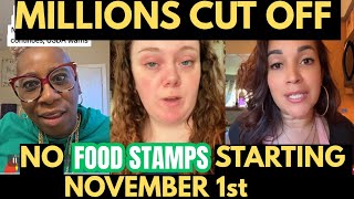 Millions Left Struggling After Food Stamp Cuts-Americans Cry Out For Help