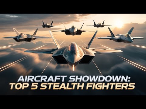 “World’s Most Advanced Stealth Fighter Jets Ranked | Aircraft Showdown”