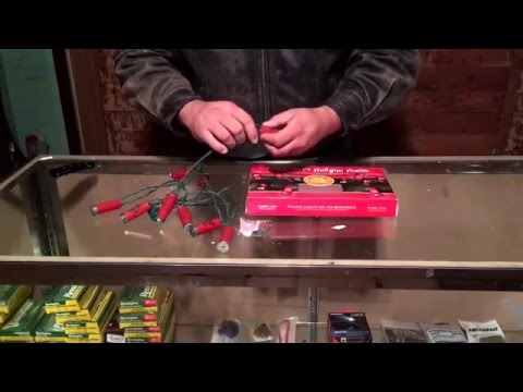 YouTube video about: How to make shotgun shell christmas lights?