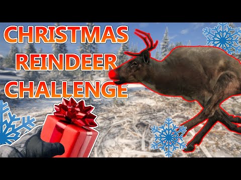 Christmas Reindeer Hunting Challenge! | theHunter: Call of the Wild - Medved Taiga [11]