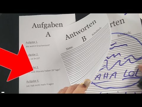 Lehrer hassen diesen Trick.. (Spicker)