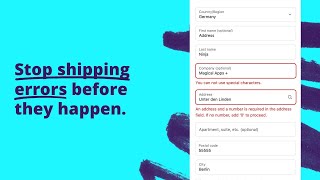 Address Ninja: Address Validation App for Shopify